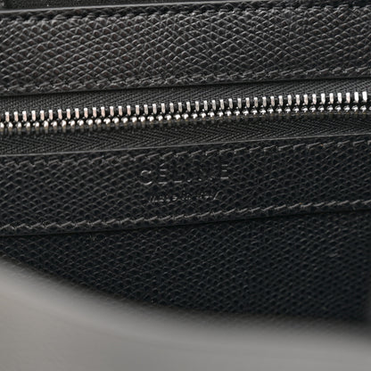 Celine Grained Calfskin Small Vertical Cabas Black 6 of 11