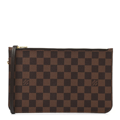 Louis Vuitton Damier Ebene Neverfull MM GM Pochette 1 of 6
