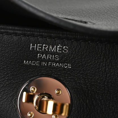 Hermes Swift Mini Lindy 20 Black Black 6 of 10