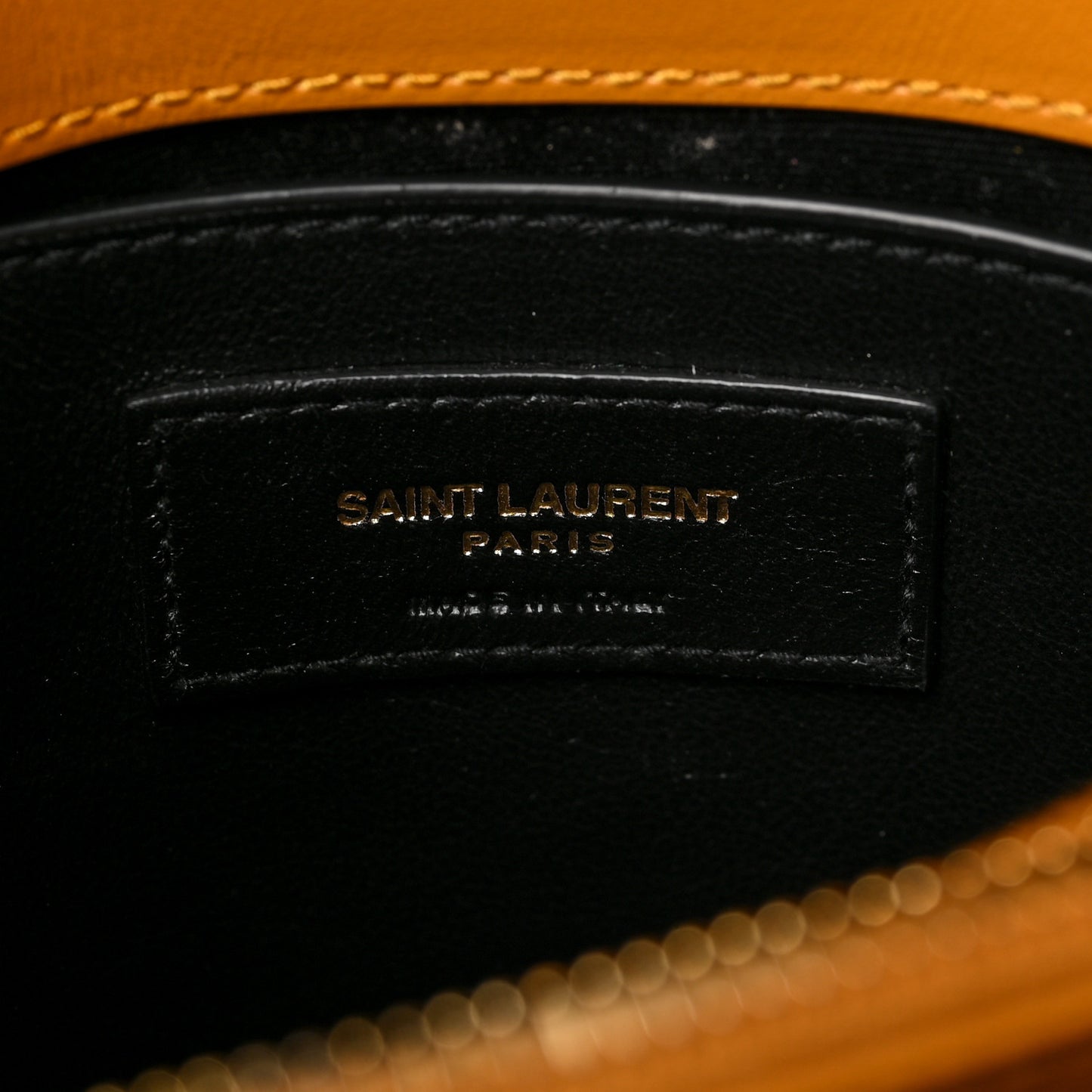 Calfskin Y Quilted Monogram Small Loulou Chain Satchel Cheddar