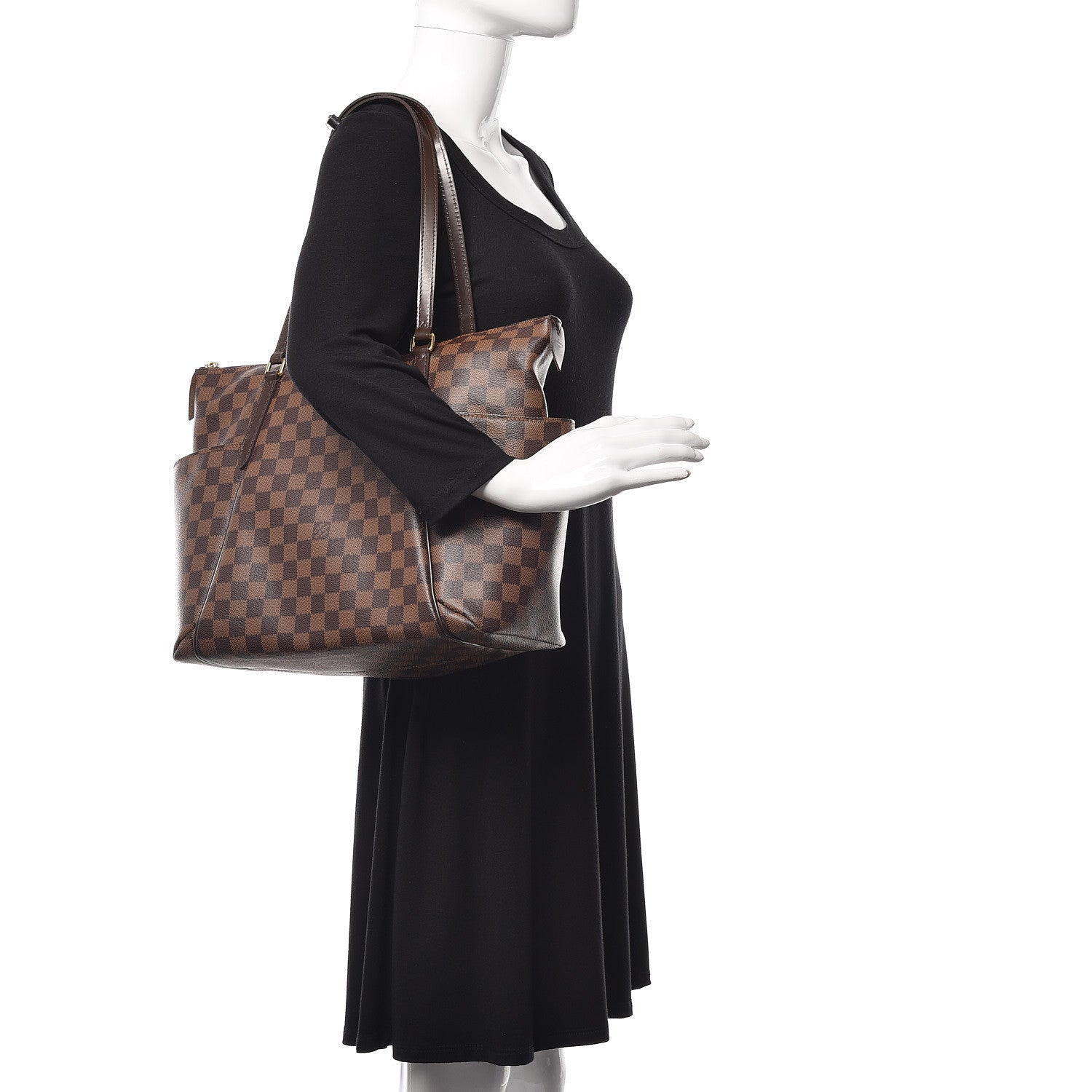 Louis Vuitton Damier Ebene Totally MM 2 of 12