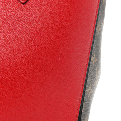 Louis Vuitton Calfskin Monogram Kimono Tote Cherry 8 of 16