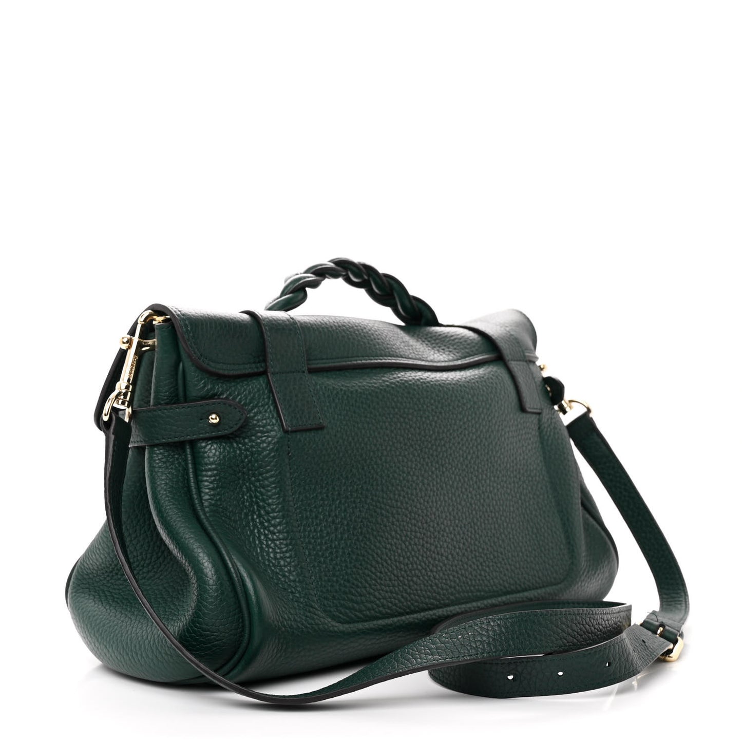 Heavy Grain Medium Alexa Mulberry Green