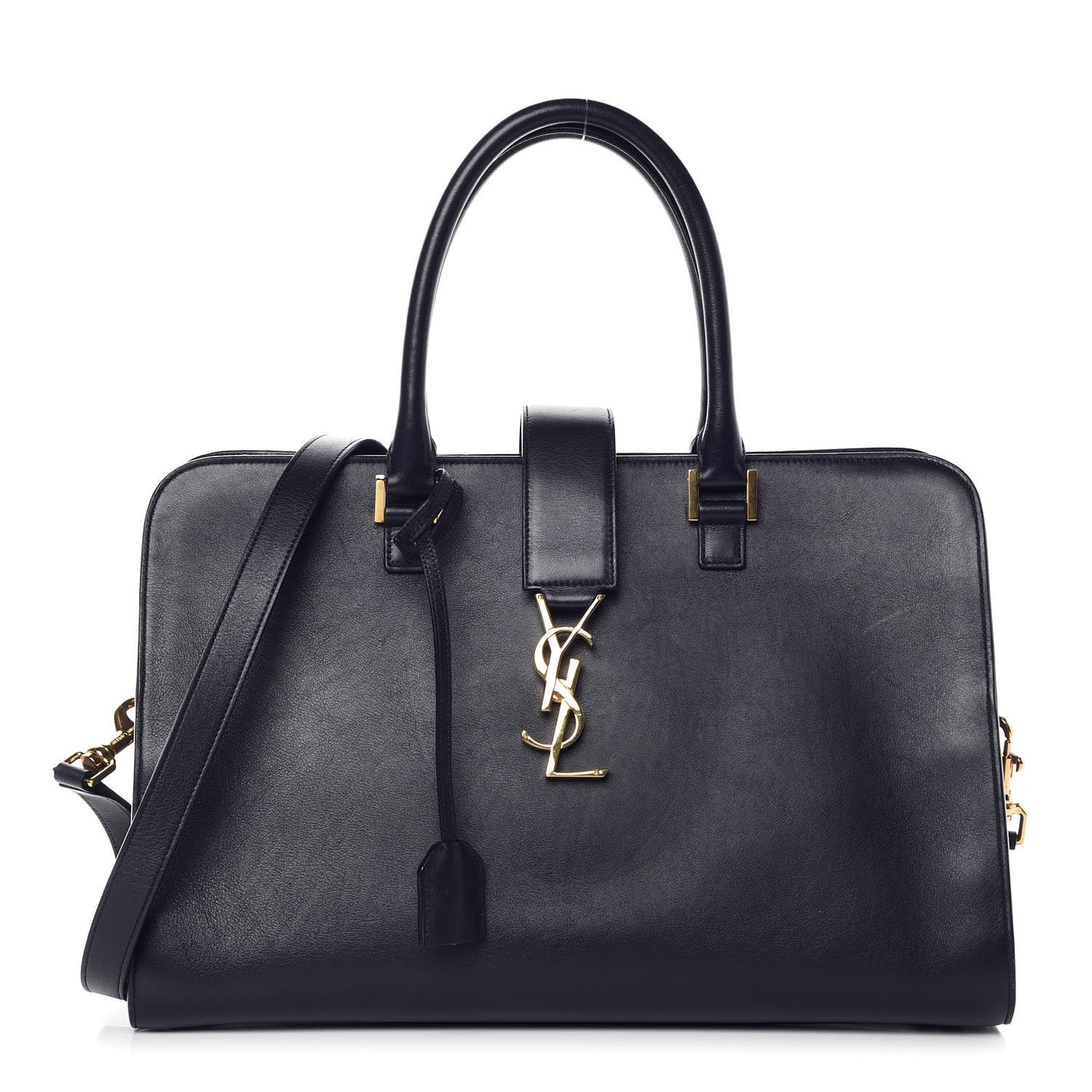 Calfskin Medium Monogram Cabas Navy