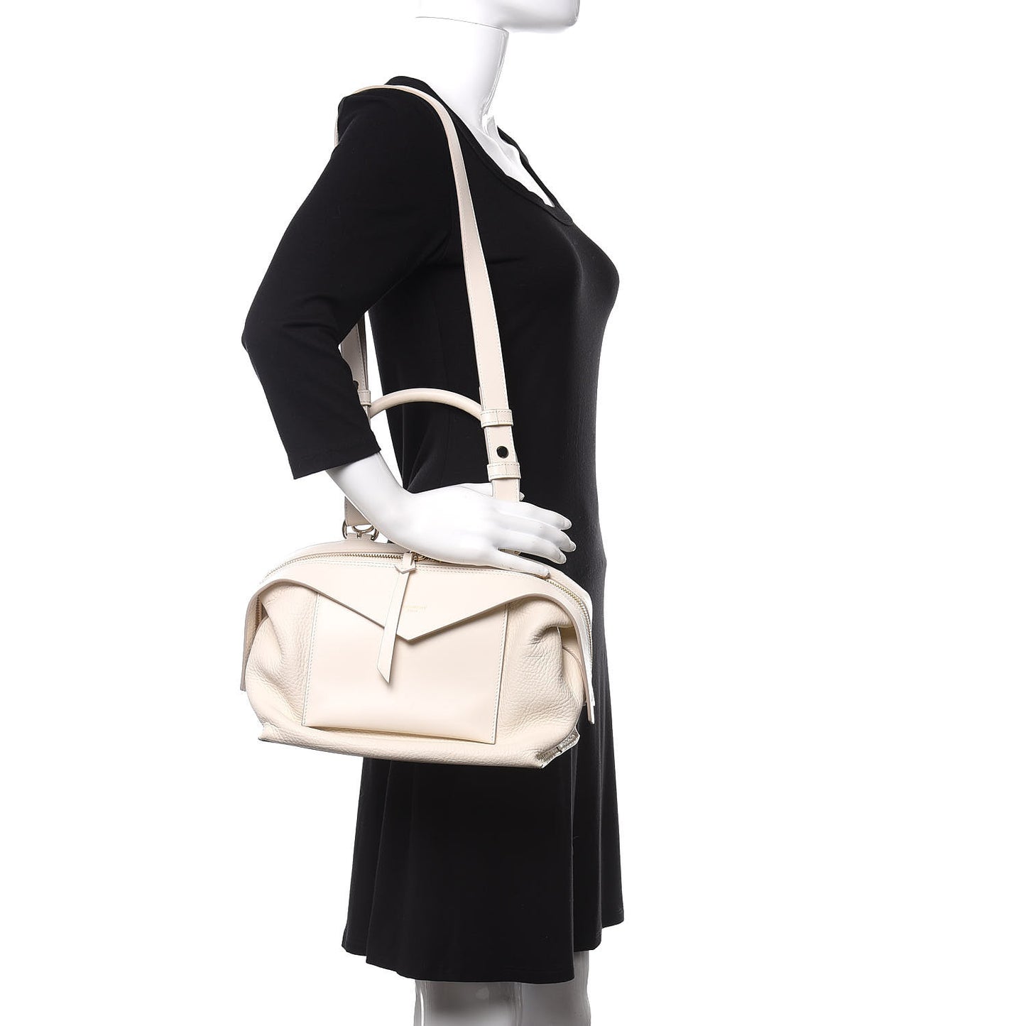 Calfskin Small Sway Off White