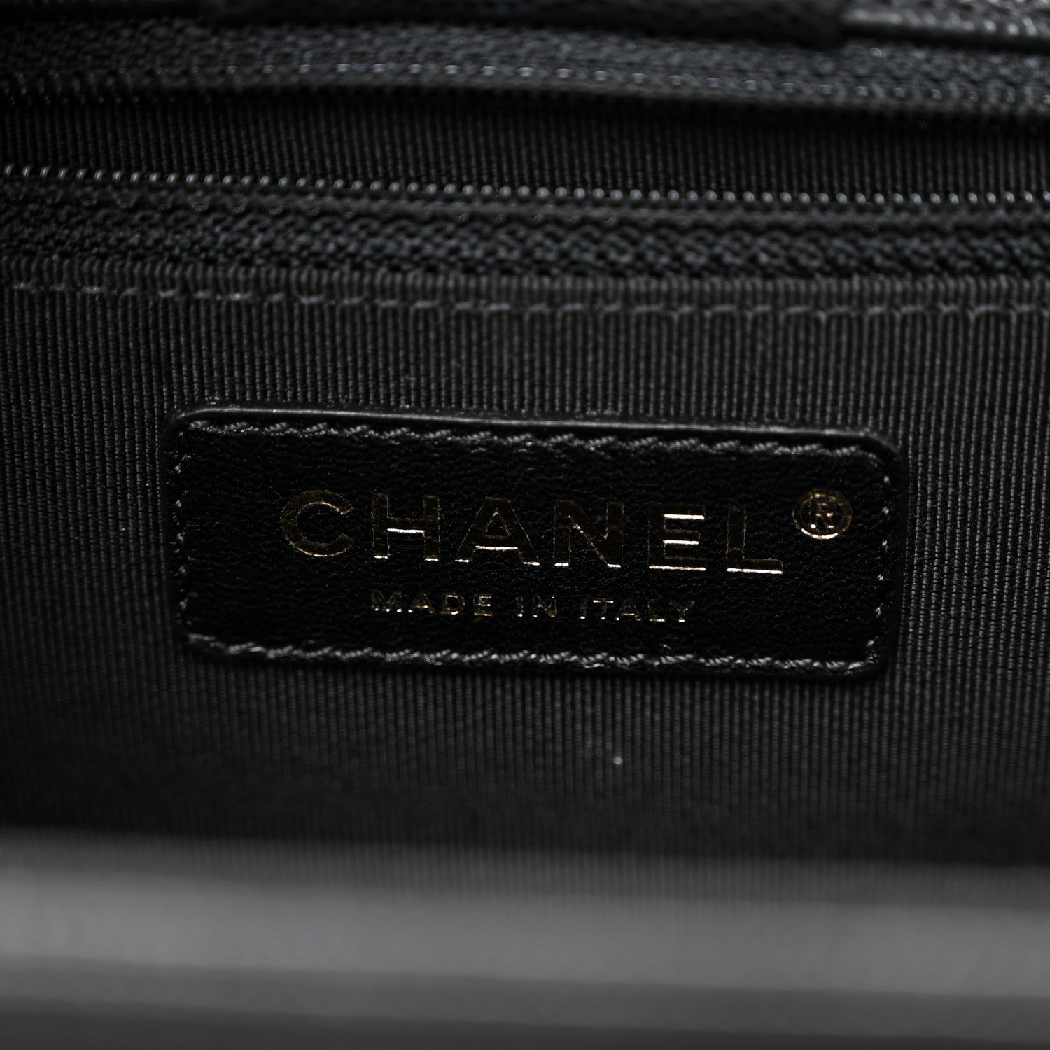 Chanel Caviar Quilted In Out Flap Shopping Tote Black 8 of 12