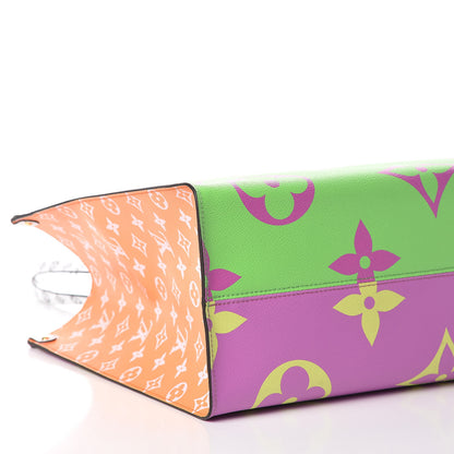 Louis Vuitton Monogram Giant Onthego GM Pink Lilac 9 of 10