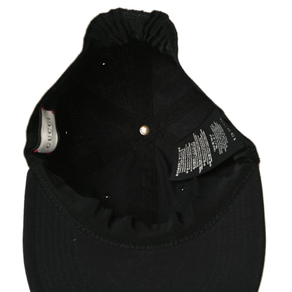 Gucci Gabardine Gucci Headband Baseball Hat S Black 6 of 8
