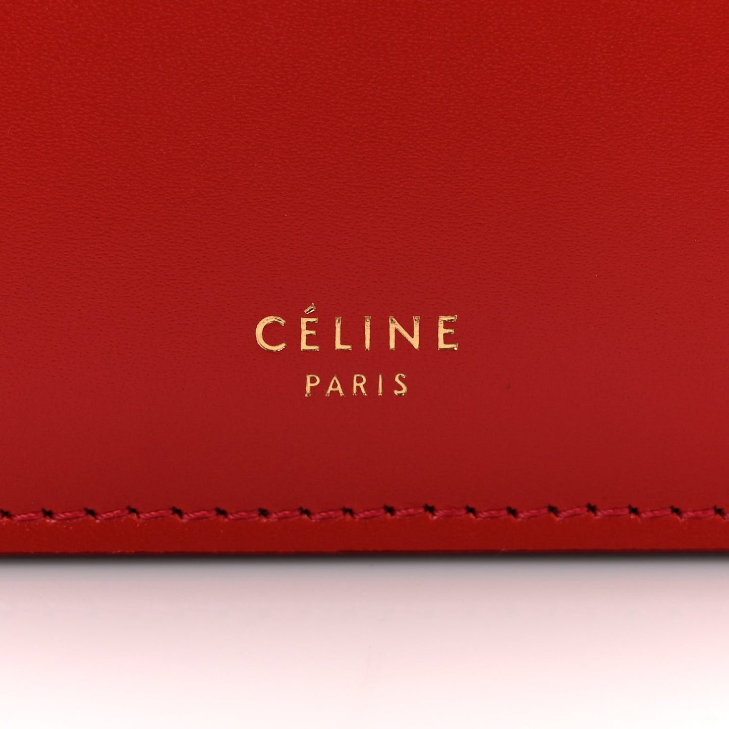 Patina Box Calfskin Medium Clasp Bag Scarlet