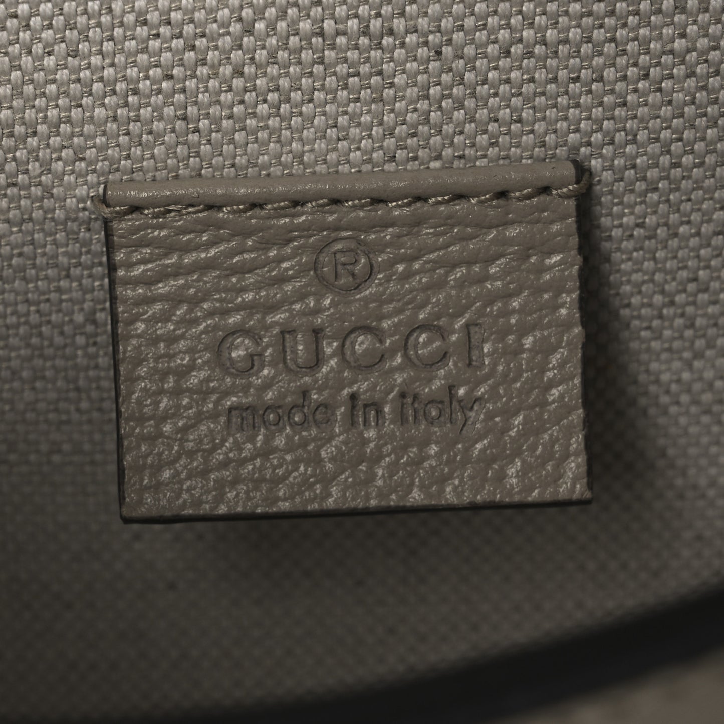 GG Supreme Monogram Textured Dollar Calfskin Mini Horsebit 1955 Shoulder Bag Beige Mystic White Oatmeal