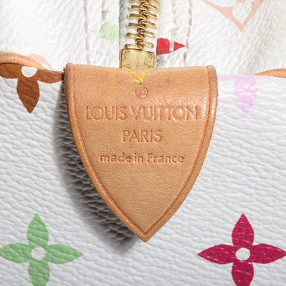 Louis Vuitton Monogram Multicolor Speedy 30 White 8 of 8