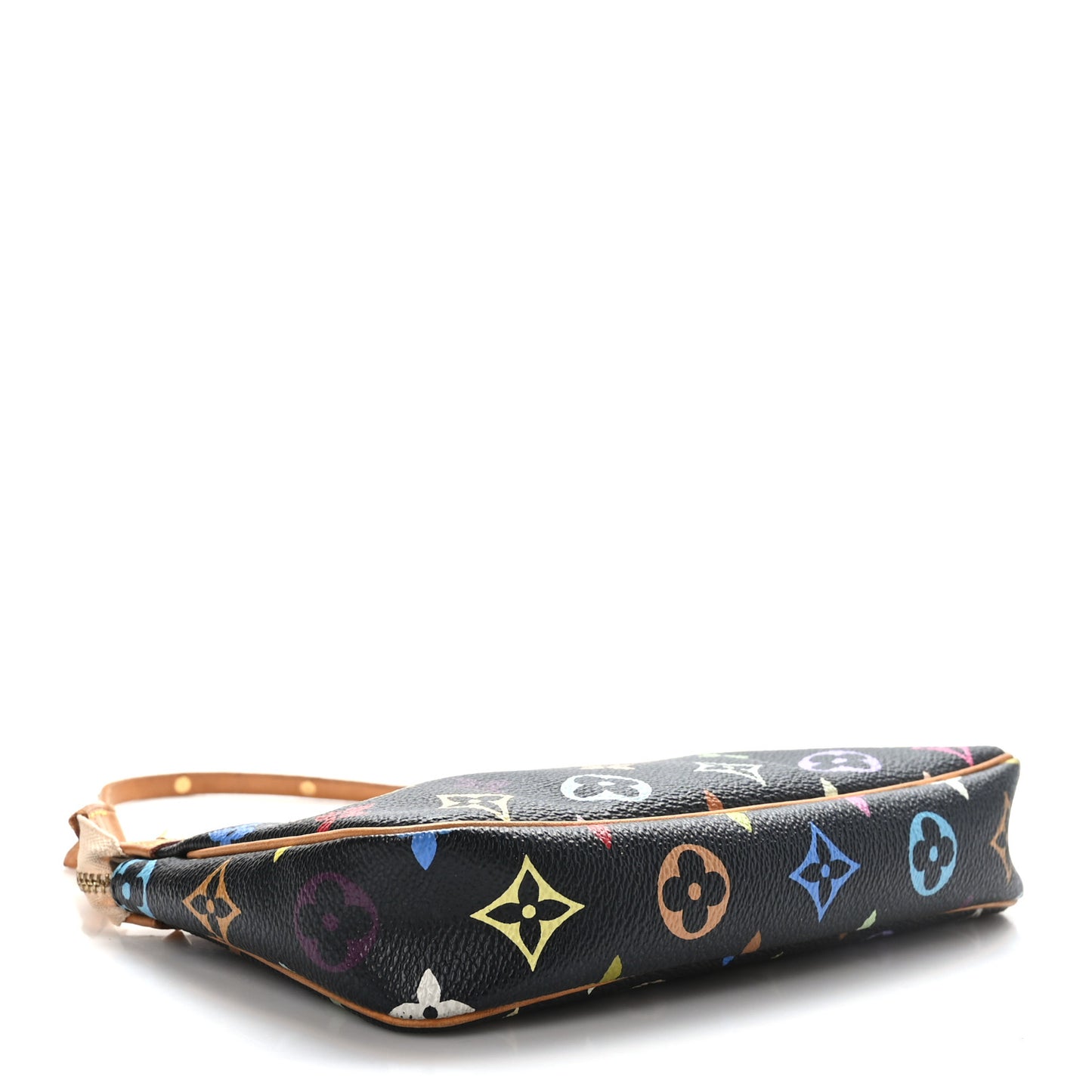 Monogram Multicolor Pochette Accessories Black