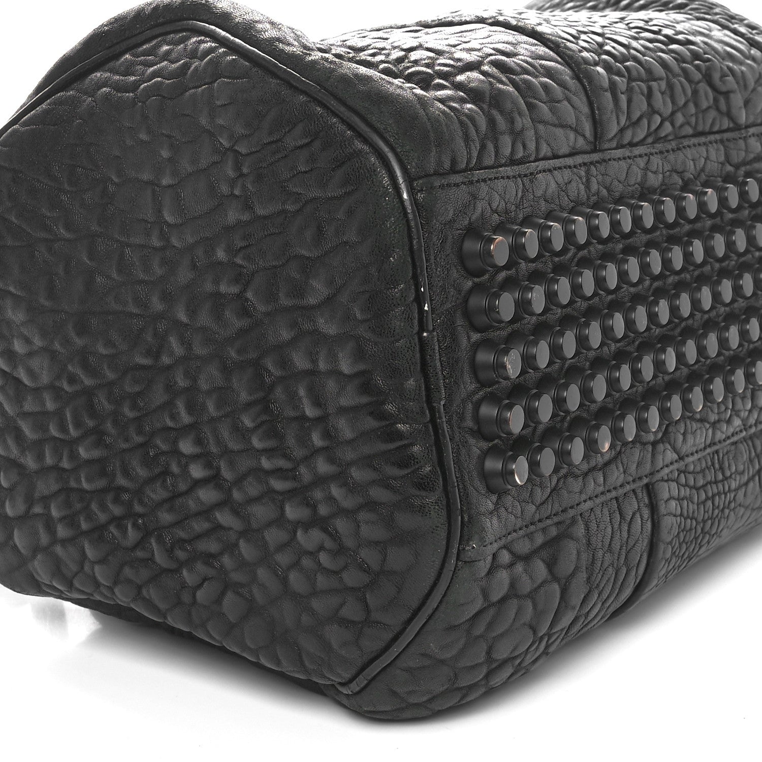 Alexander Wang Pebbled Lambskin Rockie Black Matte Black Hardware 8 of 9