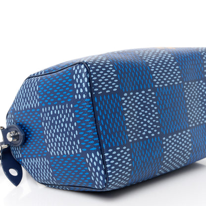 Louis Vuitton Damier Heritage Speedy Bandouliere 25 Blue 12 of 13
