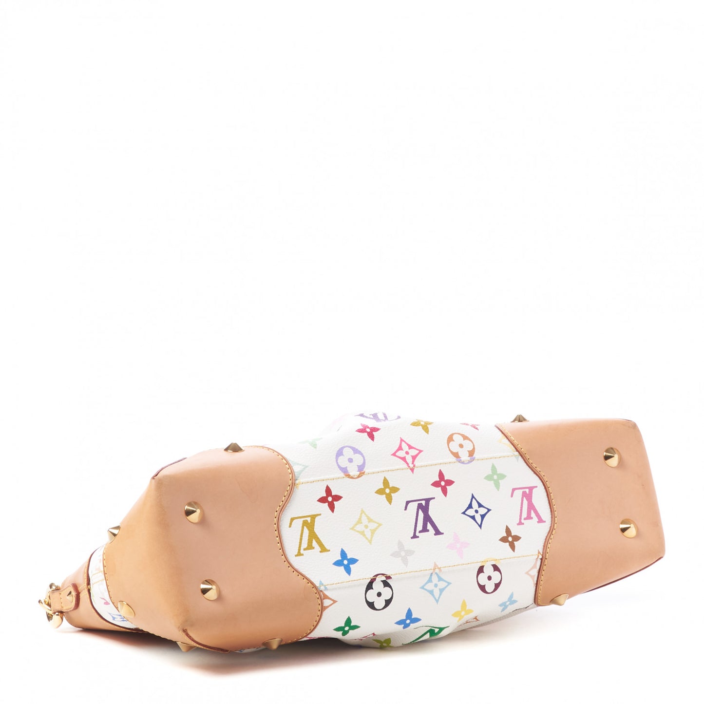 Monogram Multicolor Judy MM White