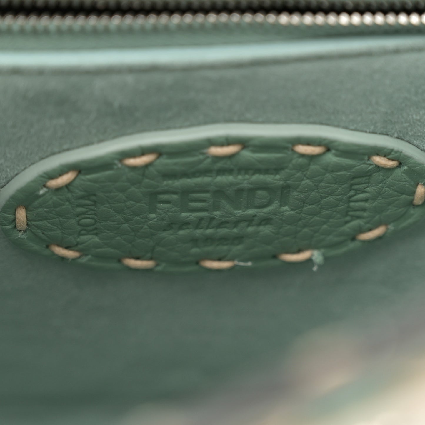 Cuoio Romano Snakeskin Selleria Mini Peekaboo Iconic Satchel Mint Stone