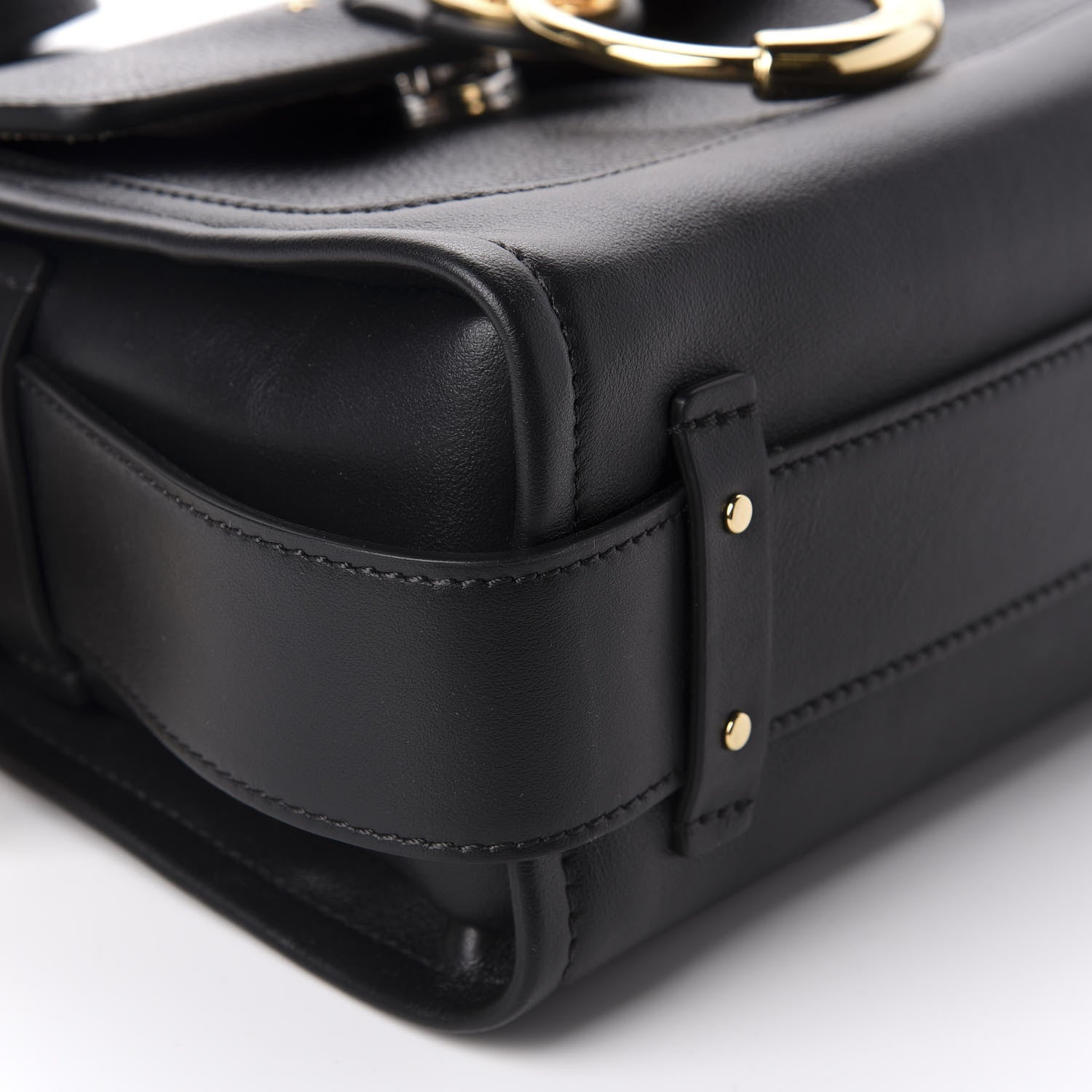 Chloe Calfskin Mini Tess Day Bag Black 7 of 11
