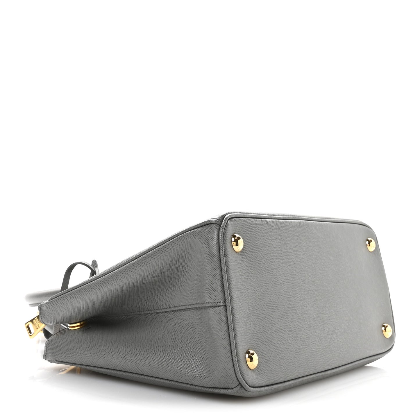 Saffiano Medium Galleria Double Zip Tote Marmo