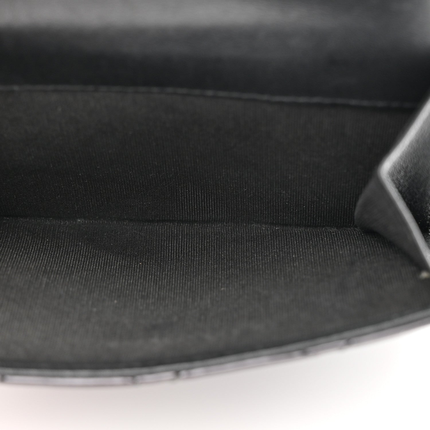 Chanel Patent Quilted Brilliant Compact Wallet Black 6 of 11