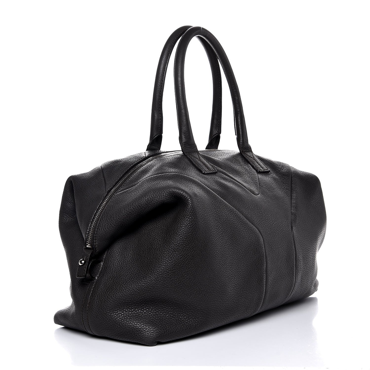 Saint Laurent Calfskin Medium Easy Sac Brown 3 of 7