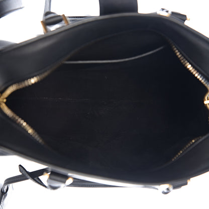 Saint Laurent Calfskin Monogram Baby Cabas Black 4 of 15