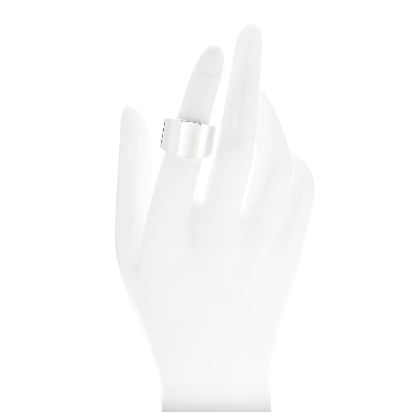 Sterling Silver Flared Band Ring 49 5