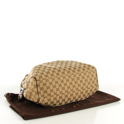 Gucci Monogram Medium Sukey Tote Dark Brown 4 of 7