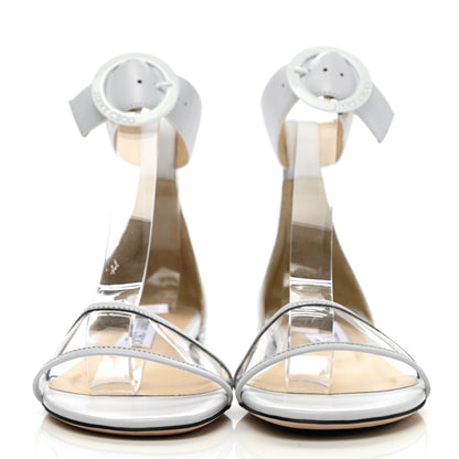 Jimmy Choo Calfskin Sandals 35.5 White 2 of 11
