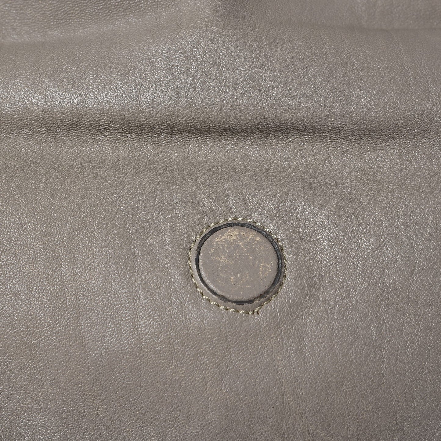 Calfskin Monogram Shoulder Bag Taupe
