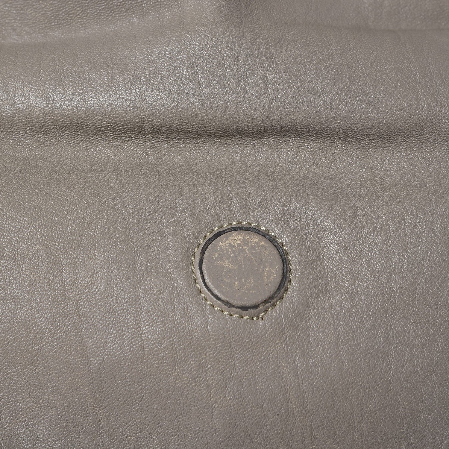MCM Calfskin Monogram Shoulder Bag Taupe 12 of 23