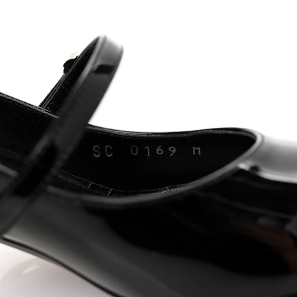 Louis Vuitton Patent Uniformes Silhouette 40mm Pumps 37 Black 9 of 9