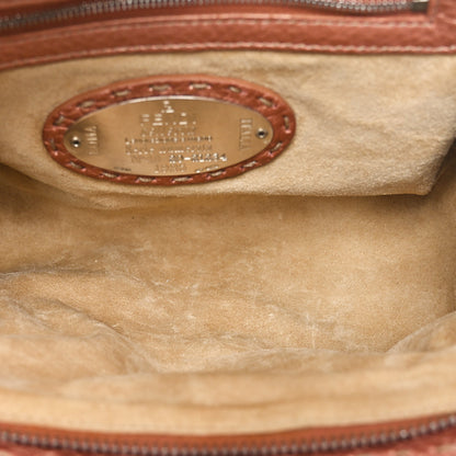 Fendi Monogolian Lamb Cuoio Romano Selleria Frame Bag Cipria 5 of 9