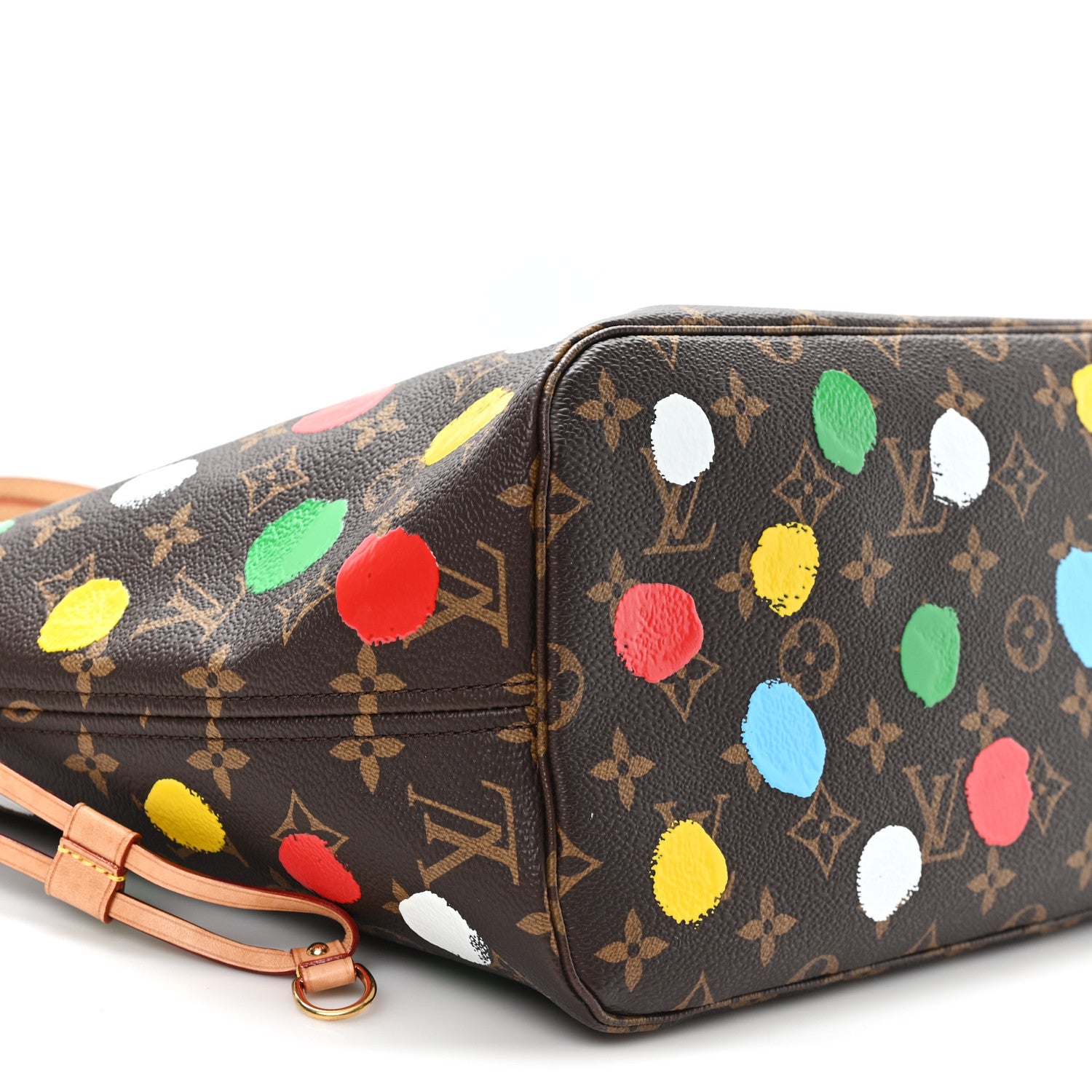Louis Vuitton LV X YK Monogram Dots Neverfull MM 9 of 10