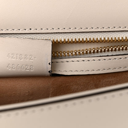 Gucci Calfskin Small Sylvie Shoulder Bag Off White 6 of 9