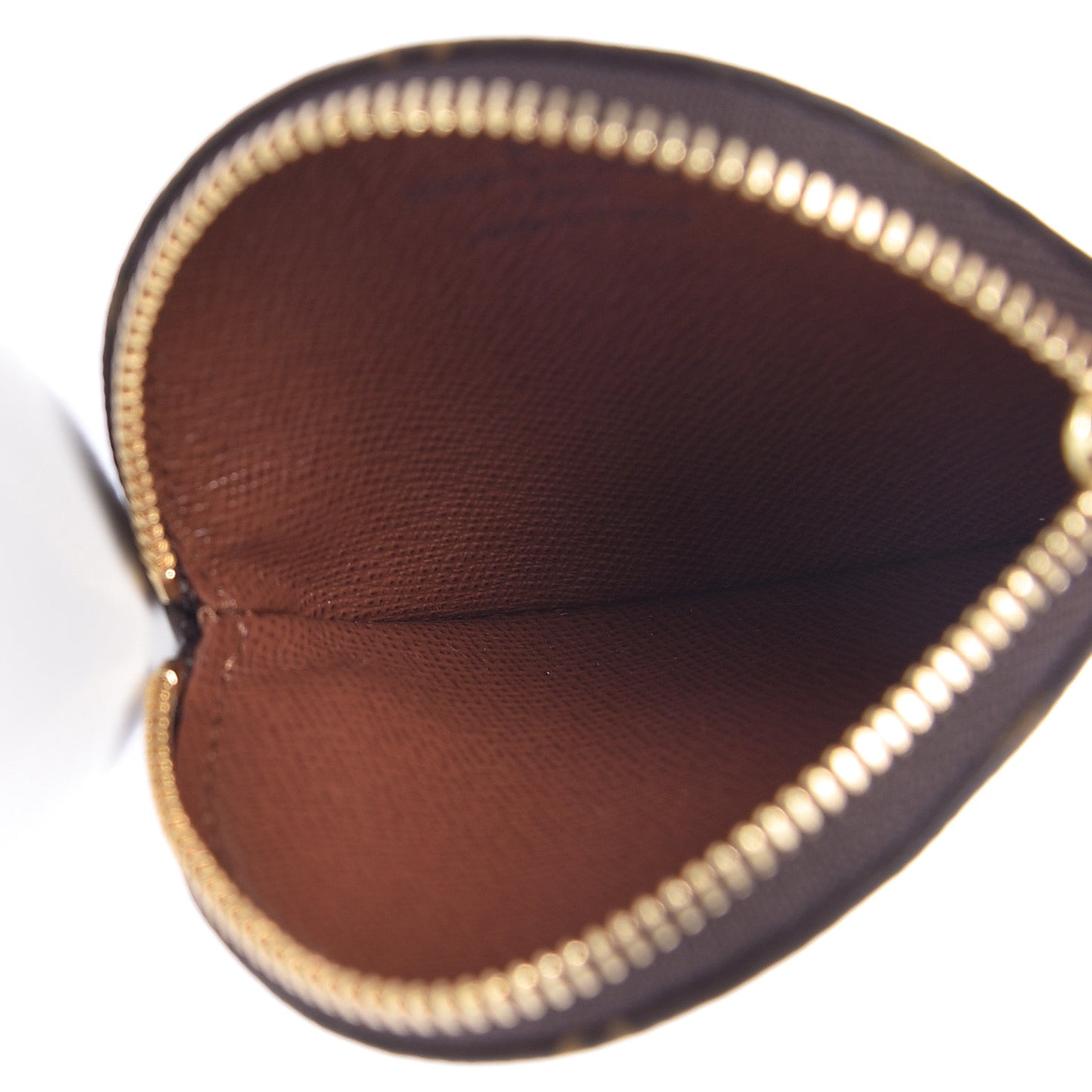 Monogram Round Coin Purse