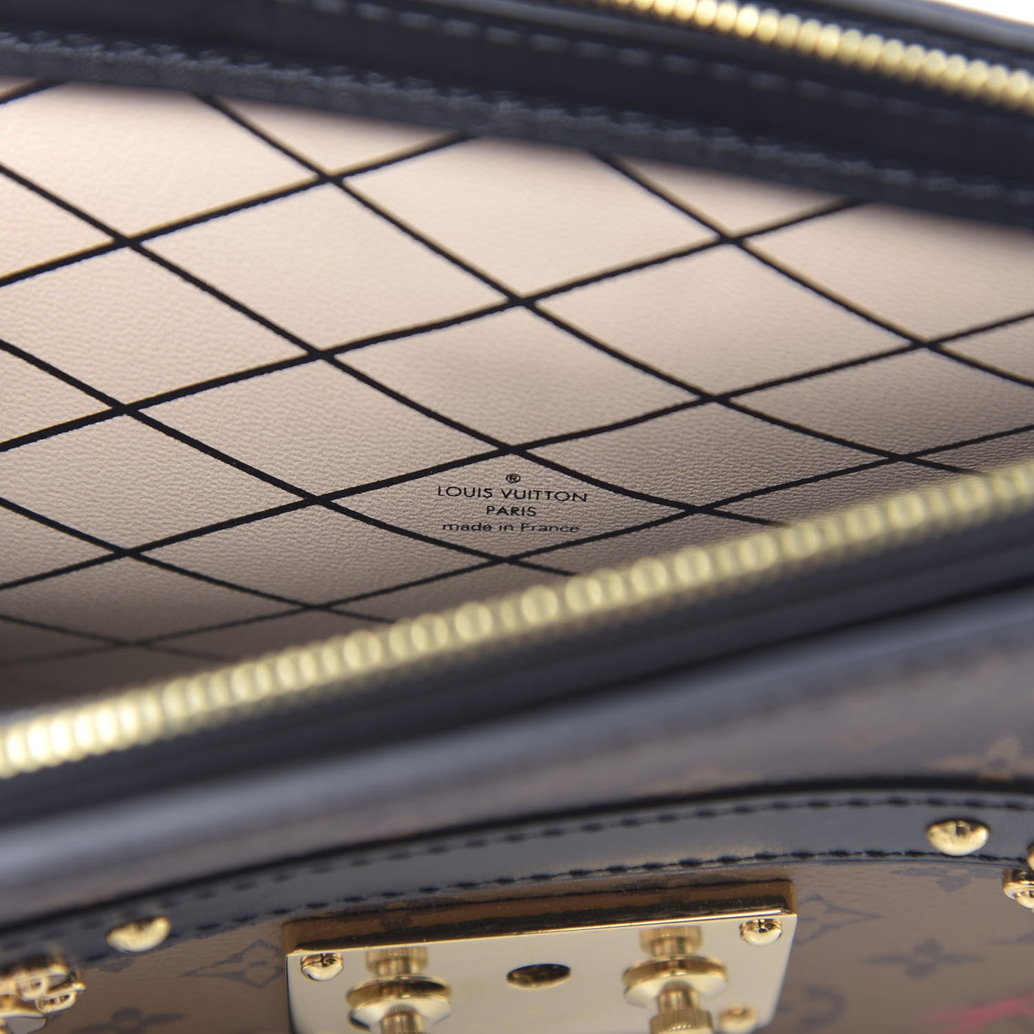 Louis Vuitton Reverse Monogram Trunk Clutch 6 of 10
