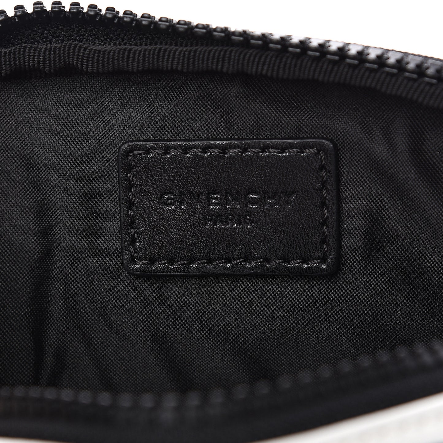 Calfskin MC3 Crossbody Bag Black White