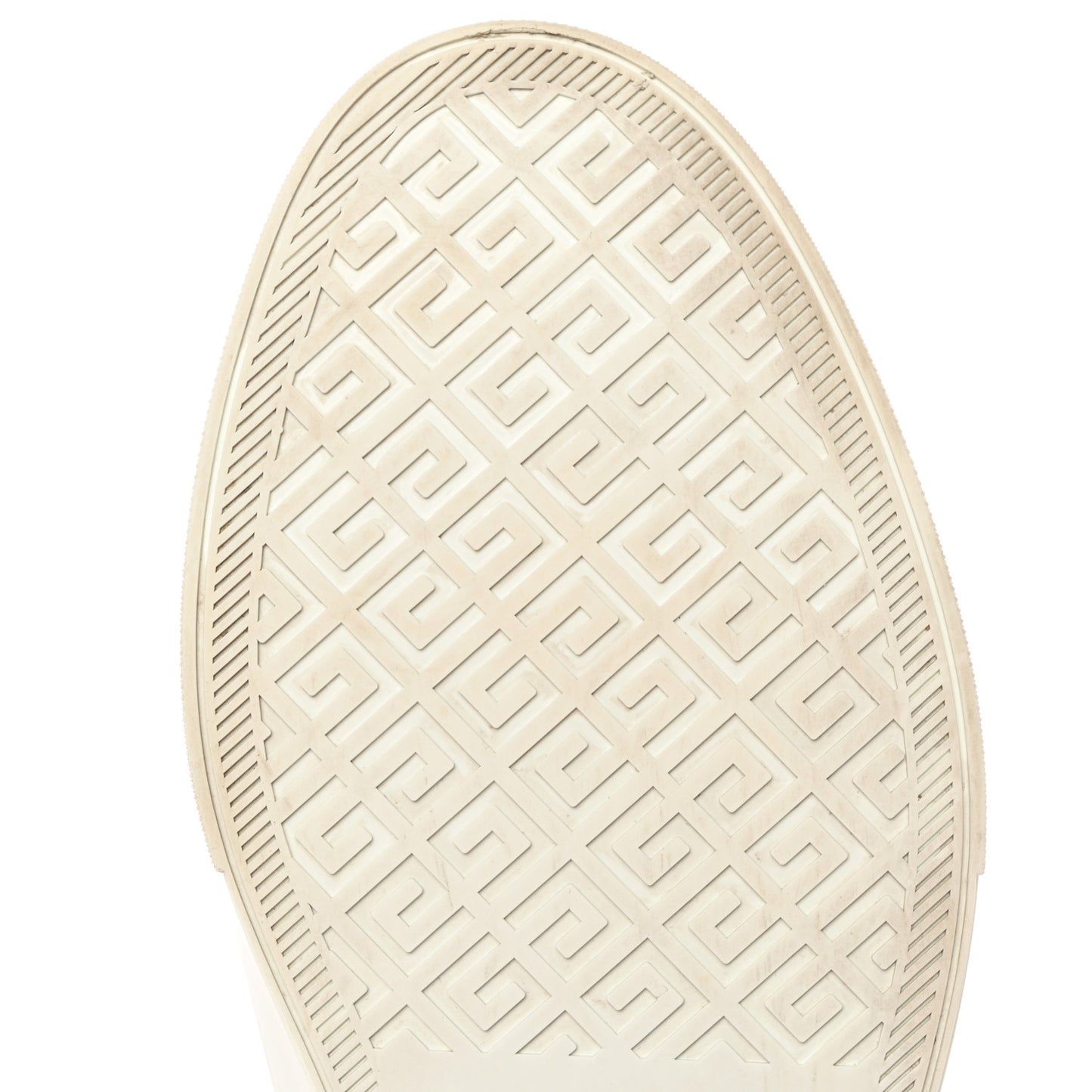 Calfskin Band Logo Womens Urban Street Sneakers 39 White Black