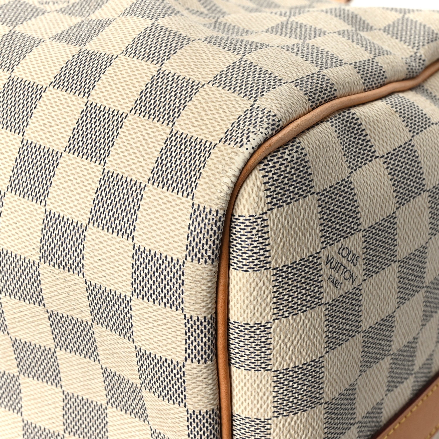 Louis Vuitton Damier Azur Keepall Bandouliere 55 10 of 11