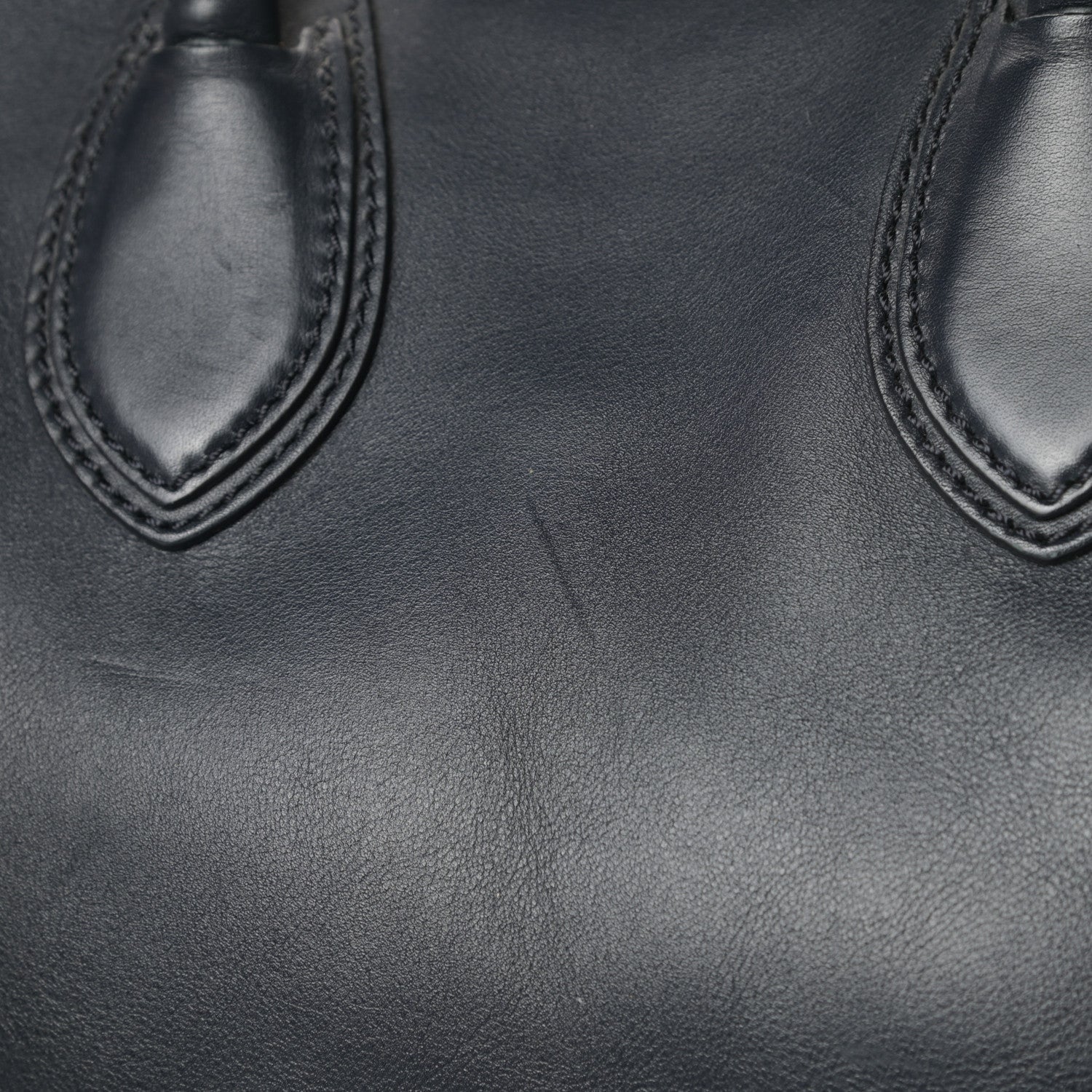 Celine Smooth Calfskin Mini Luggage Navy Blue 19 of 20