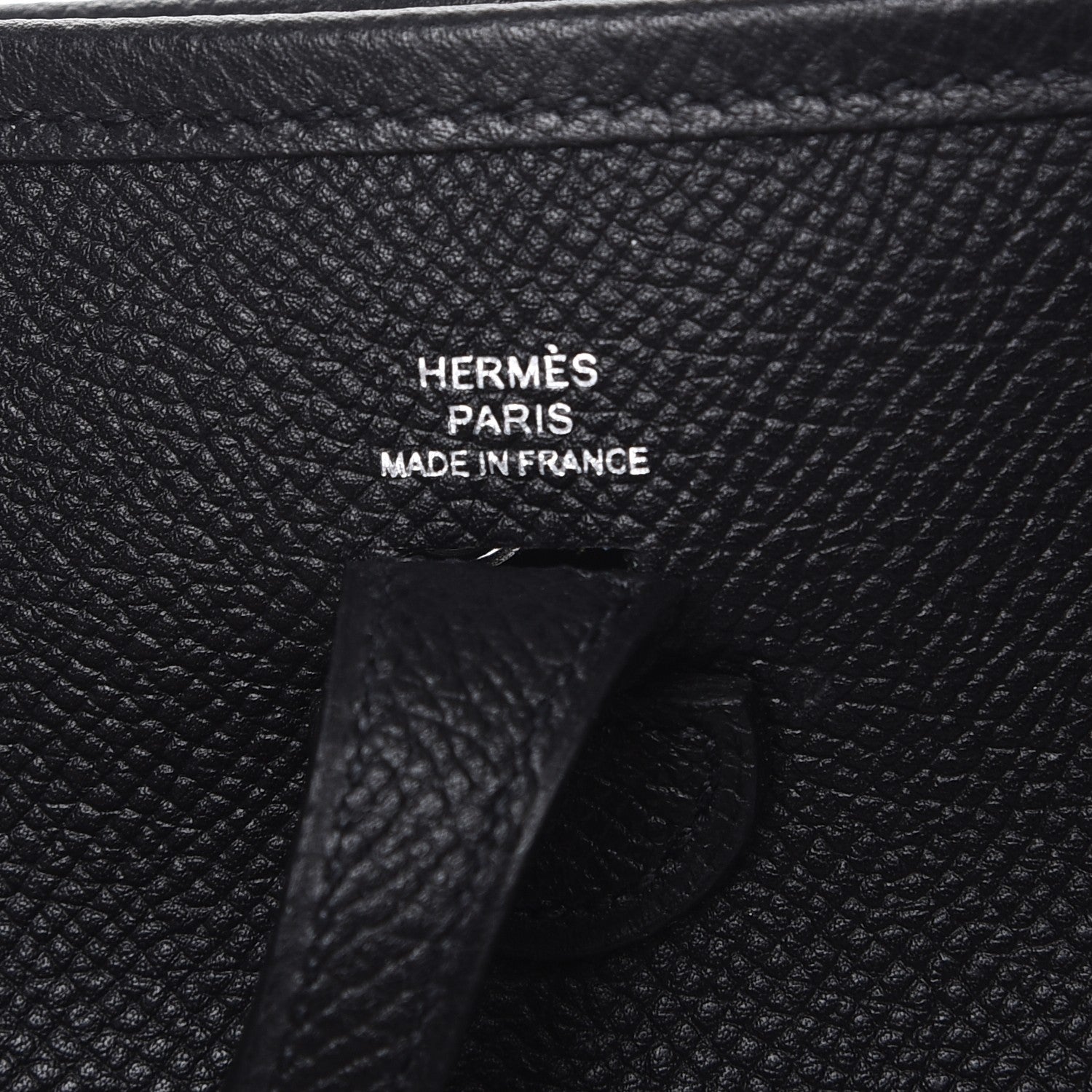 Hermes Epsom Evelyne TPM Black 6 of 8