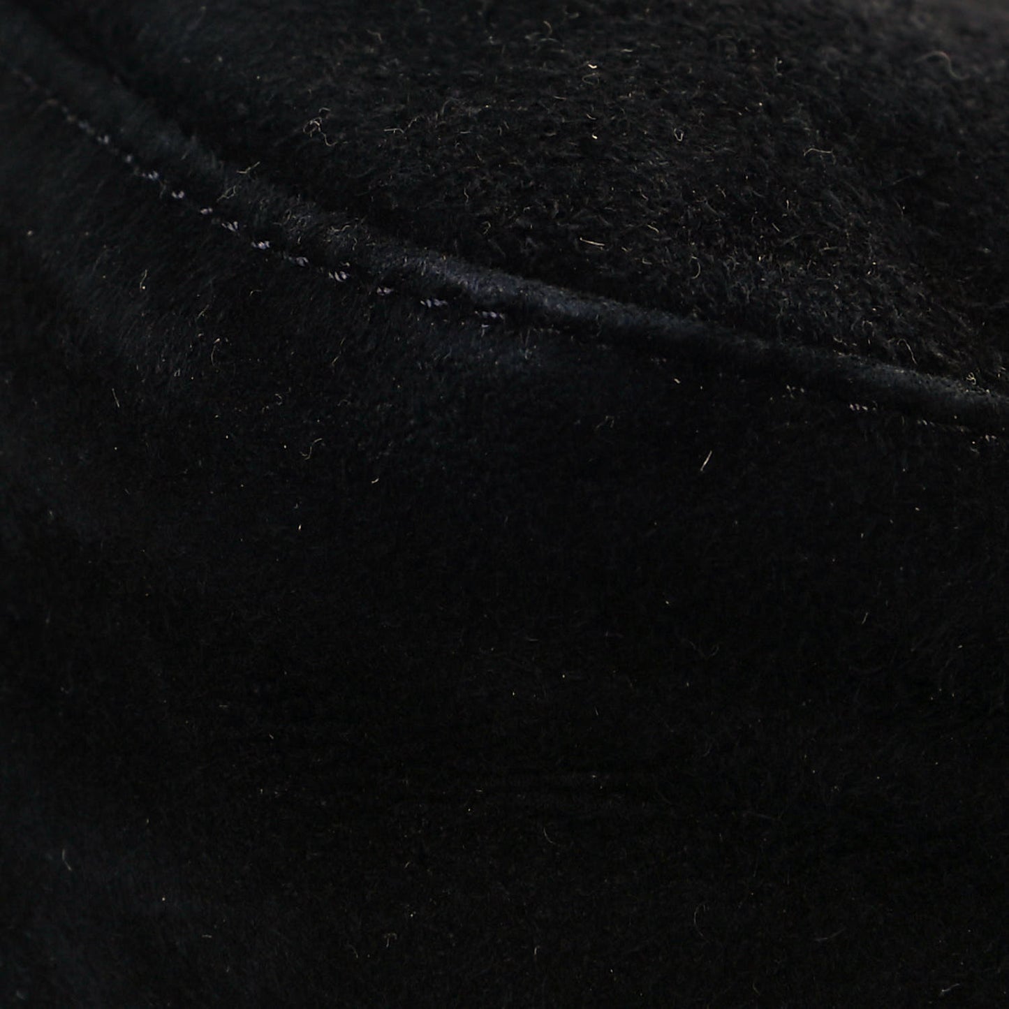 Suede Shoulder Bag Black