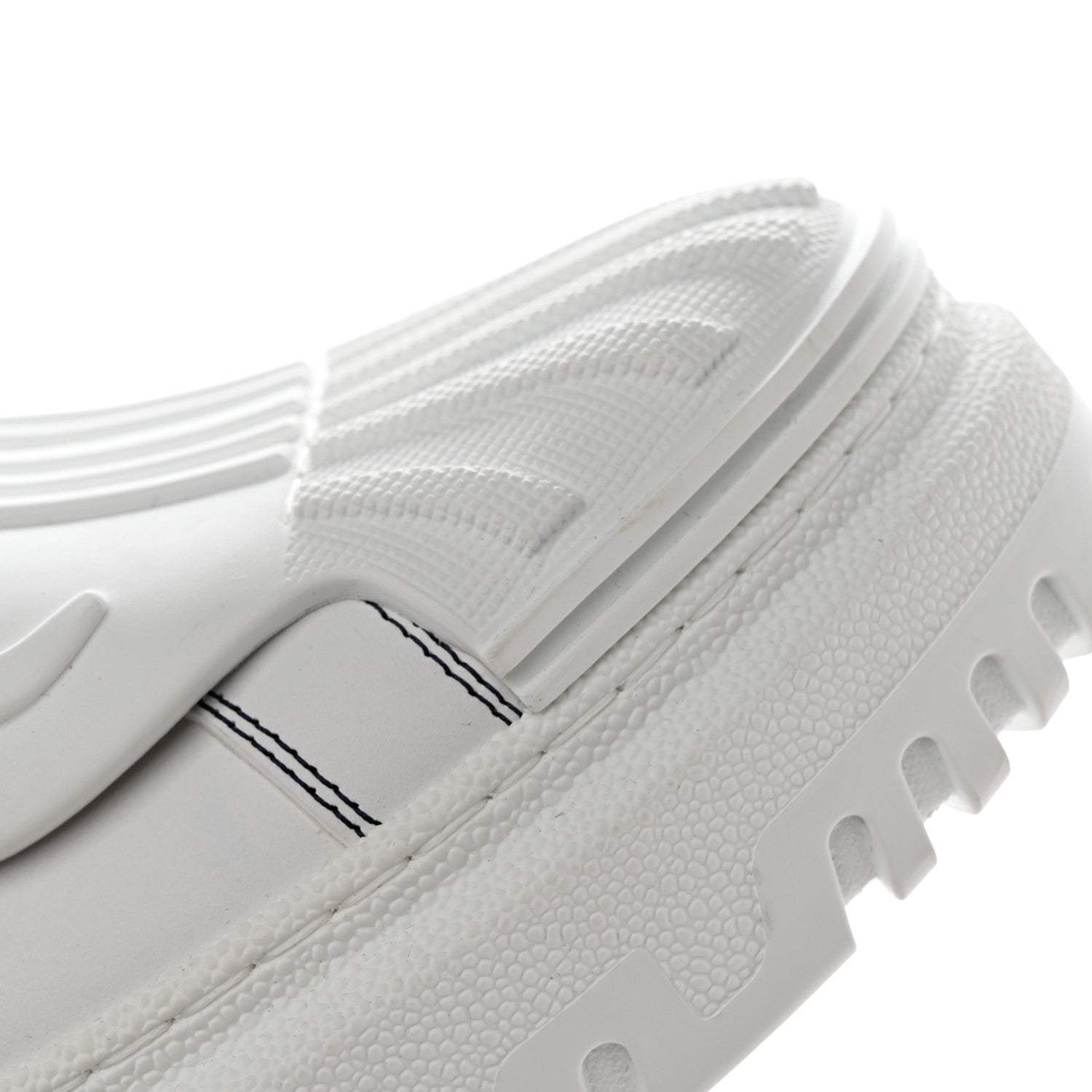 Christian Dior Calfskin Bi-Color Dior-ID Platform Sneakers 40 White Deep Blue 13 of 18