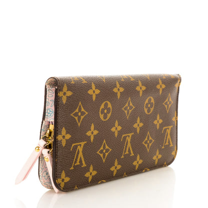 Louis Vuitton Monogram Fleuri Insolite Wallet Rose 3 of 7