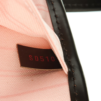 Louis Vuitton Damier Ebene Neo Neverfull MM Rose Ballerine 8 of 8