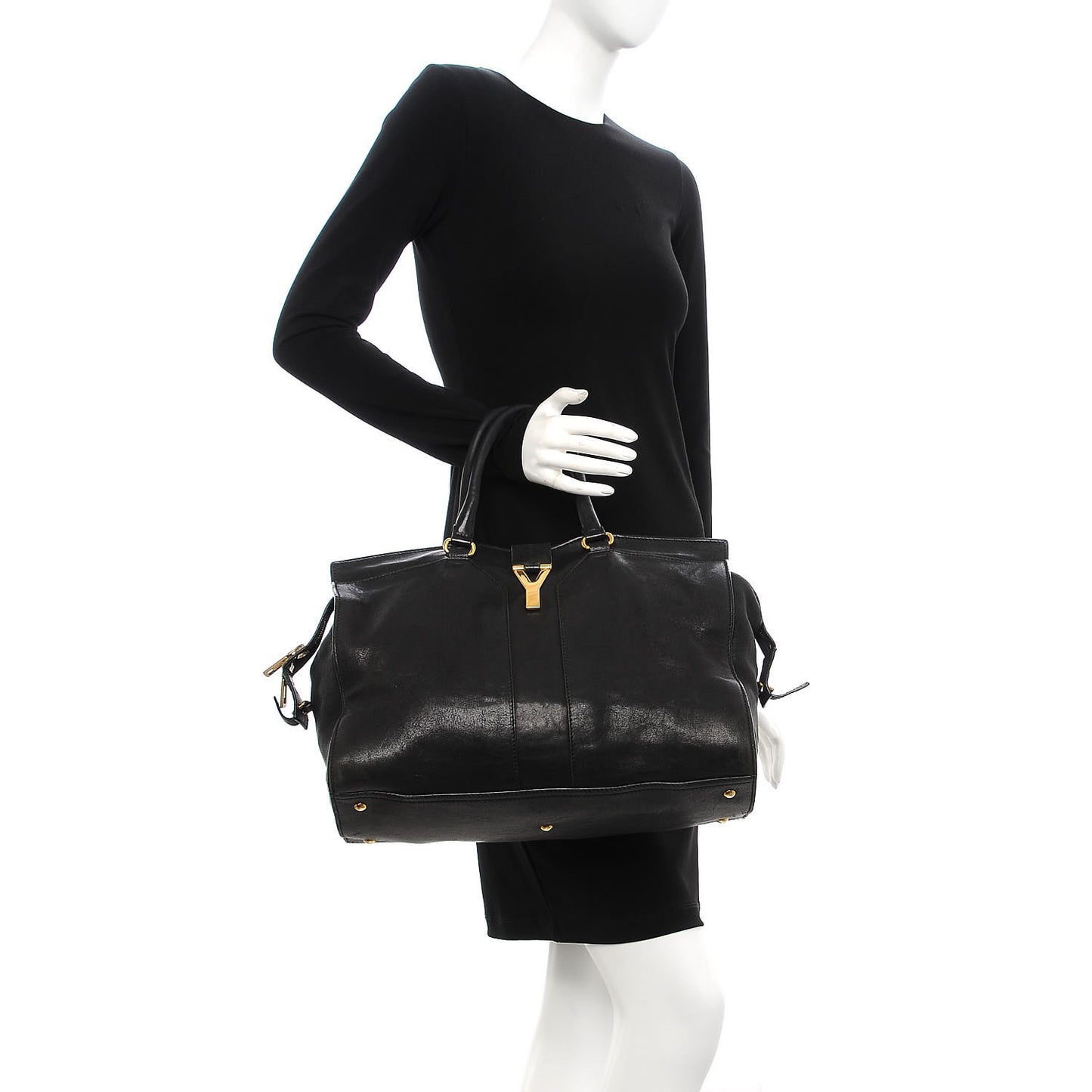 Sheepskin Large Cabas ChYc Black