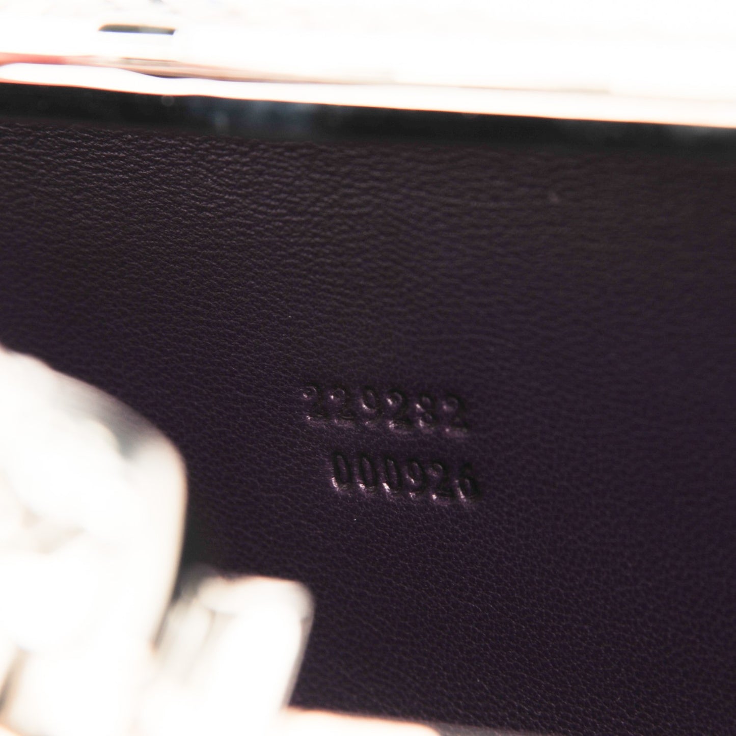 Python Knuckle Box Clutch Brown