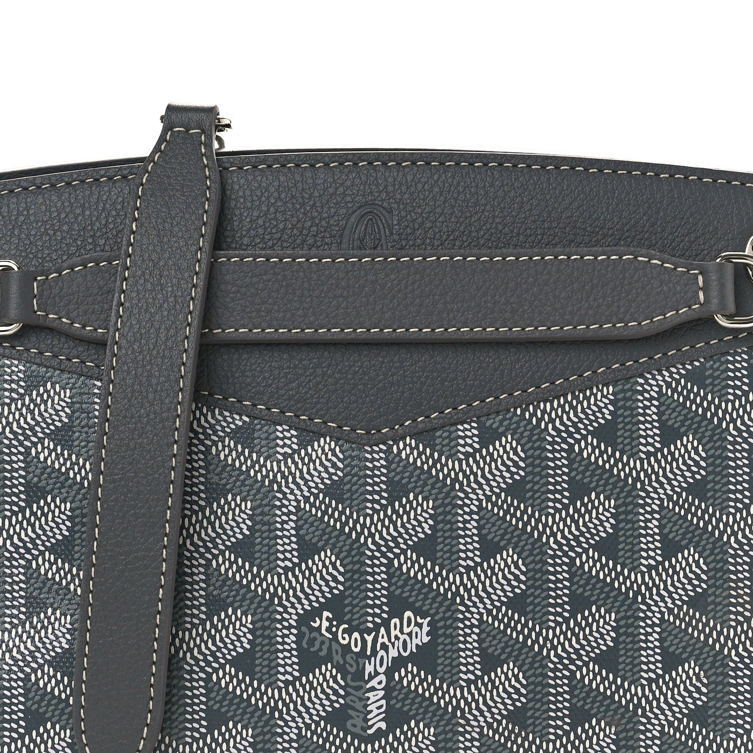 Goyard Goyardine Mini Rouette Structure Grey 7 of 10