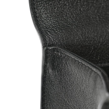 Saint Laurent Calfskin Monogram Large Belle De Jour Clutch Black 8 of 8