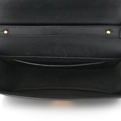 Givenchy Goatskin Infinity Flap Bag Black 4 of 9